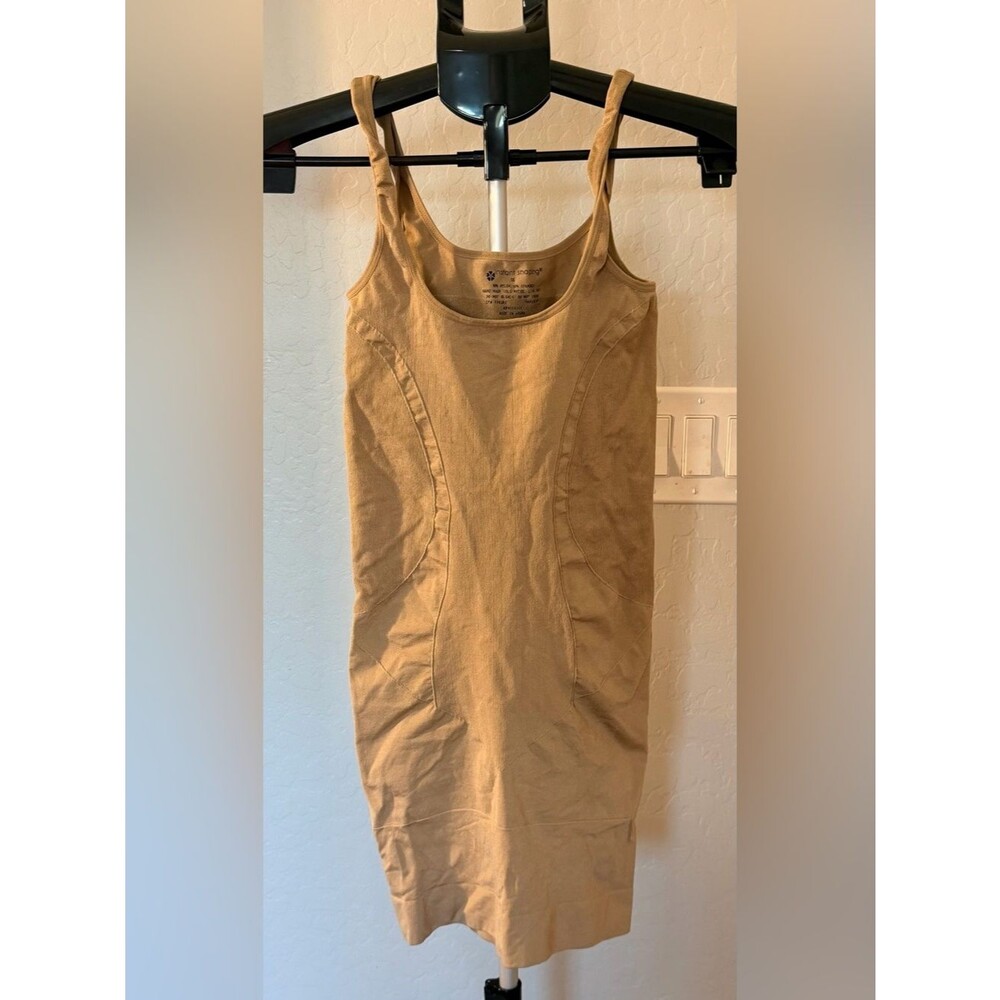 Instant Shaping XL Nude Compression Shapewear Slip Dress Body Shaper
